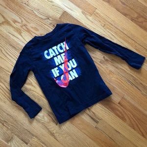 Boys Nike long-sleeved t-shirt, size 7